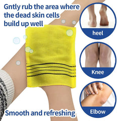 5PCS KOREAN EXFOLIATING BATH WASHCLOTH