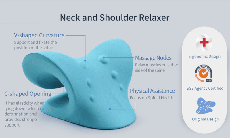 CERVICAL PILLOW FOR NECK AND SHOULDER PAIN