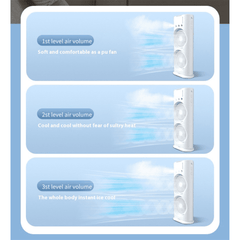 DOUBLE HEAD SPRAY COOLING FAN