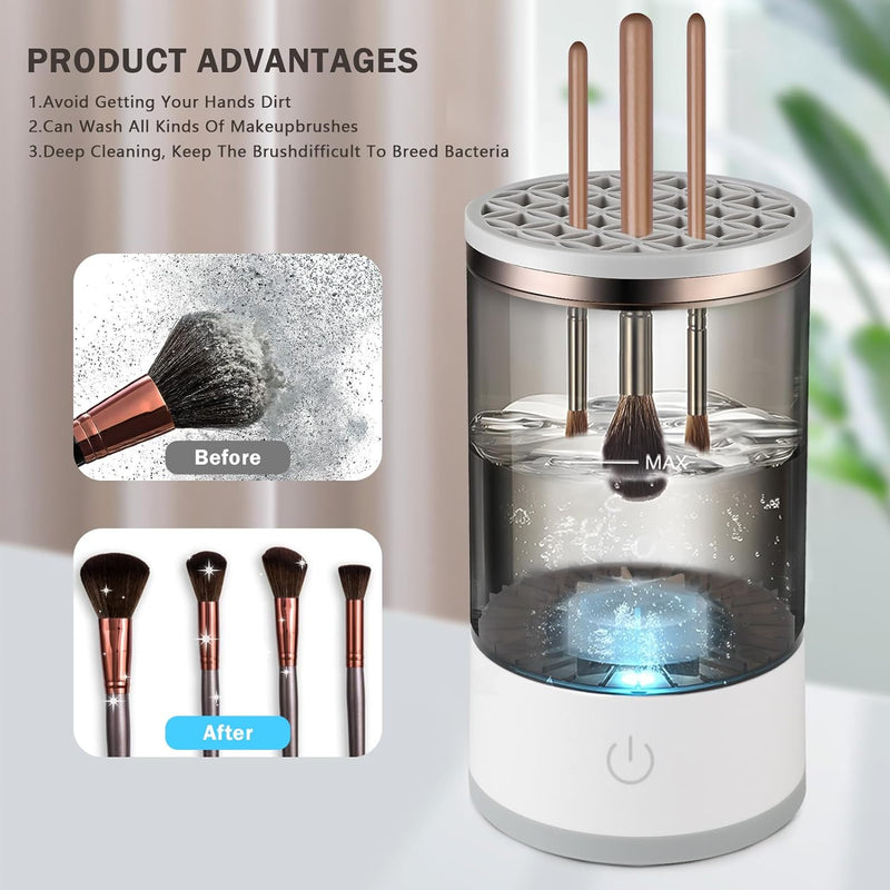 ELECTRIC MAKEUP BRUSH CLEANER