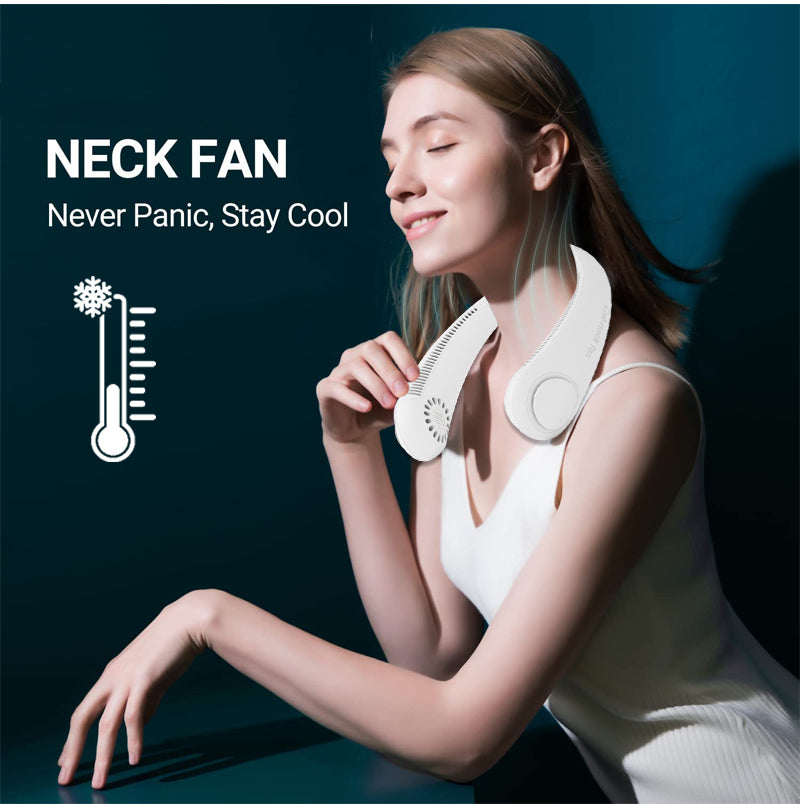 MINI RECHARGEABLE NECK FAN