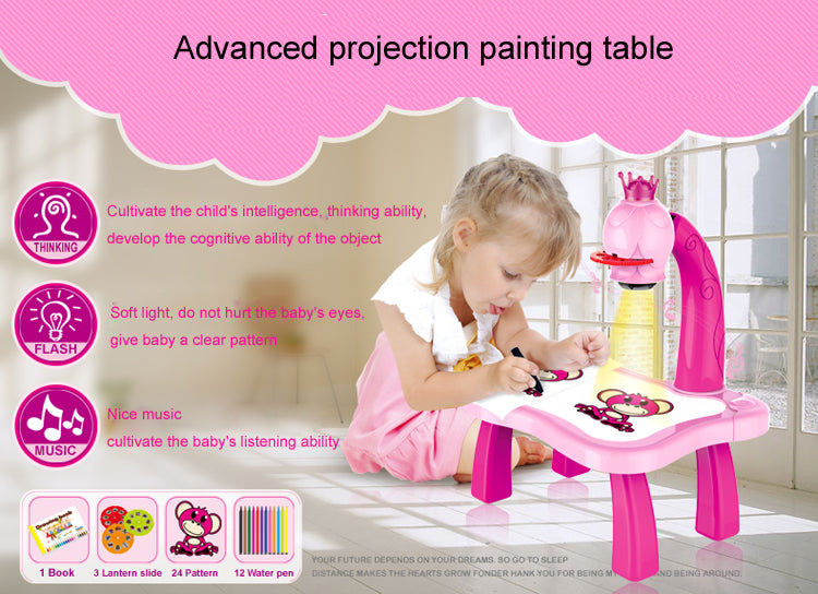 DRAWING PROJECTOR TABLE