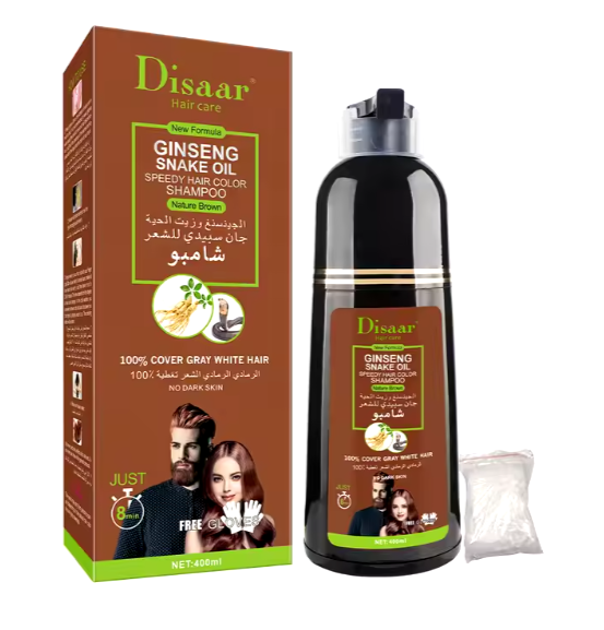 Natural Brown Hair Color Shampoo