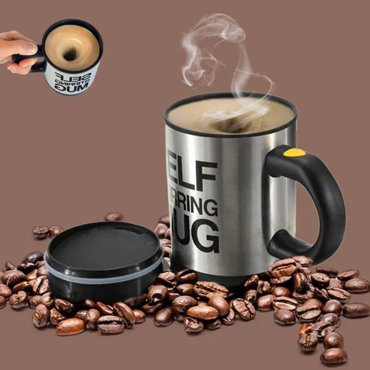 SELF STIRRING MUG